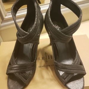 Ladies Maria Shapova by Cole Haan ankle strappy heels size 8B